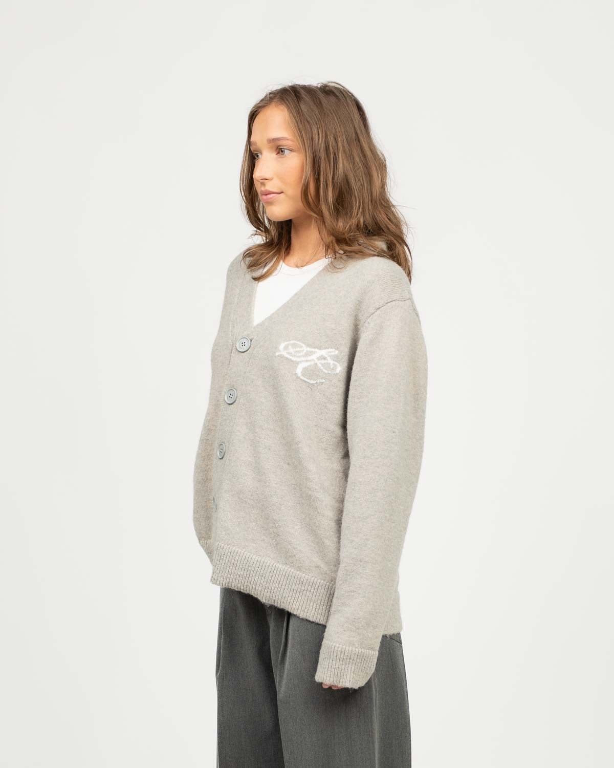 Cardigan Light Grey